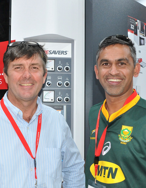 Grant Mackenzie and Jerry Govender